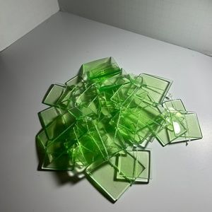 Mid-Century Modern Green Acrylic Garland (72 inches)